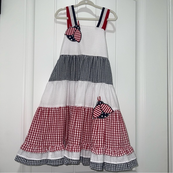 Emily Rose Other - Emily Rose Girl’s Smocked Ladybug Dress Size 6